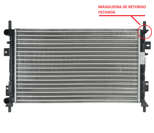 Radiador Ford Ecosport Fiesta Ano 2003 a 2010 BC261470-1190RC