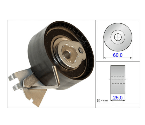 Tensor Correia Dentada Citroen Berlingo C3 Aircross Picasso Peugeot 206 207 208 306 531 0572 10