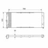 Radiador Ford Royale Versailles Vw Quantum Santana Com Ar Ano 1996 a 2006 12507 — foto 4