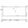 Radiador Chevrolet Corsa Tigra Com Ar Ano 1994 a 2002 242075MT — foto 4