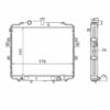 Radiador Hyundai HR Ano 2005 a 2012 242334 — foto 4