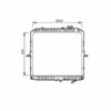 Radiador Kia Bongo K2500 2.5 8v Turbo Diesel 277900 — foto 4