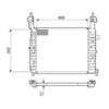 Radiador Chevrolet Meriva Ano 2002 a 2012 40-14381.126 — foto 4