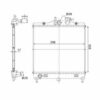 Radiador Kia Picanto Manual Ano 2004 a 2011 40-15297.116 — foto 4