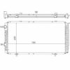 Radiador Fiat Ducato Citroen Jumper Peugeot Boxer Ano 1999 a 2009 40-17011.132 — foto 4