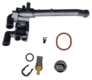 Cavalete Válvula Termostática Volkswagen Fox Gol Polo Saveiro Spacefox Voyage Com Sesnor Cinza IG601.3037-80