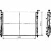 Radiador Fiat Idea Palio Strada Siena Motor Fire 732353R — foto 4