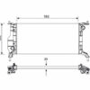 Radiador Chevrolet Classic Ano 2010 a 2016 BC261470-1200RC — foto 4
