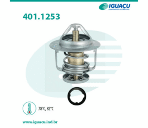 Válvula Termostática Honda Fit City Civic HR-V WR-V CR-V Accord Prelude IG401.1253-78