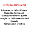 Eletroventilador Audi A3 Volkswagen Fox Golf New Beetle Polo Com Ar JMA89242 — foto 3