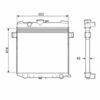 Radiador Chevrolet Chevette Chevy Ano 1980 a 1995 TA080003R — foto 4