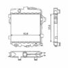 Radiador Chevrolet C10 Caravan Opala 4 CIL TA087004R — foto 4