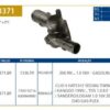 Válvula Termostática Peugeot 206 Renault Clio II Kangoo Logan Sandeiro Twingo VC-3371.89