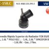 Conexão Engate Rápido Mangueira Superior do Radiador Volkswagen Fox Polo Spacefox VC-158.C