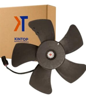 Eletroventilador do Radiador Honda City Fit Ano 2009 a 2014 5 Pás KT101013
